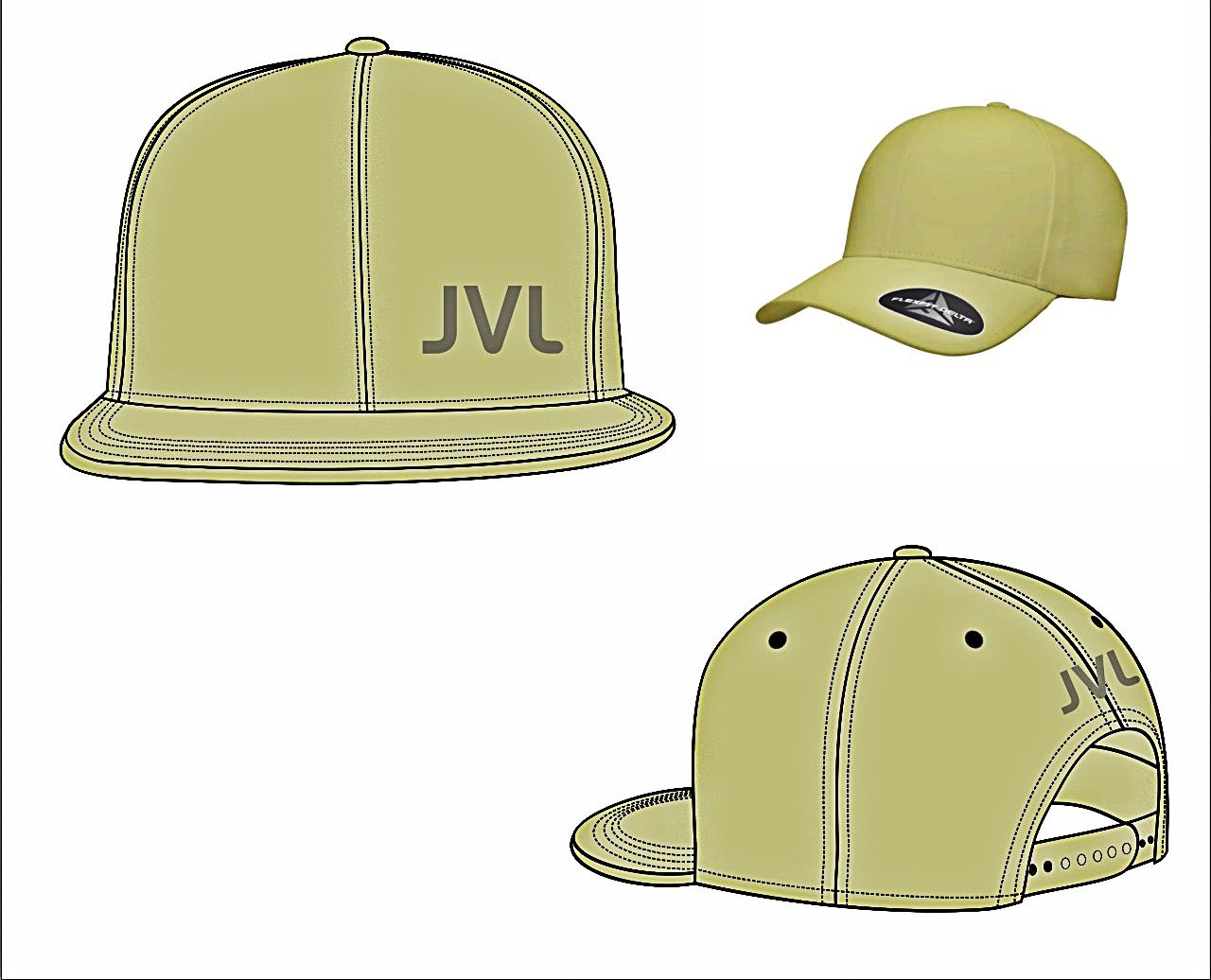 JVL SIGNATURE FLEX CAPS - Cream - JVL 