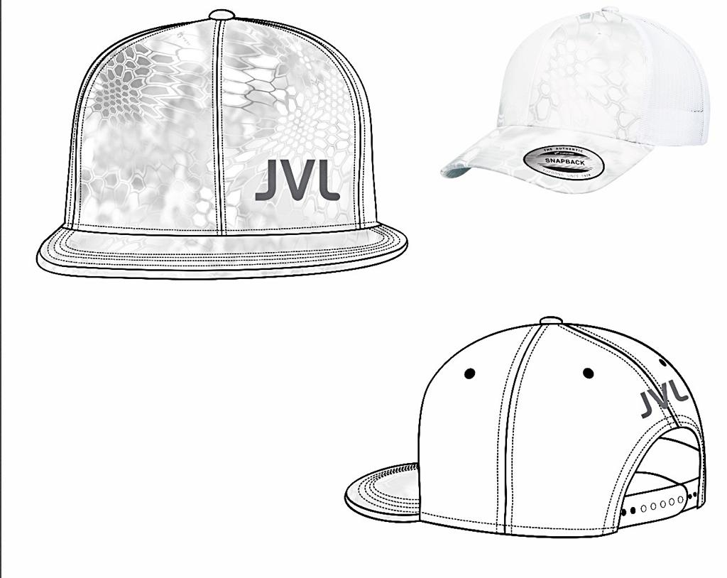 JVL TRUCKER CAPS - White - JVL 